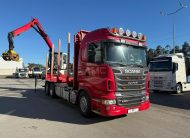 SCANIA R560 V8 6X2 ESPECIAL P/MADEIRA C/GRUA PALFINGER + CABINE FECHADA