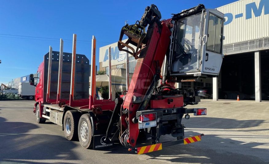 SCANIA R560 V8 6X2 ESPECIAL P/MADEIRA C/GRUA PALFINGER + CABINE FECHADA