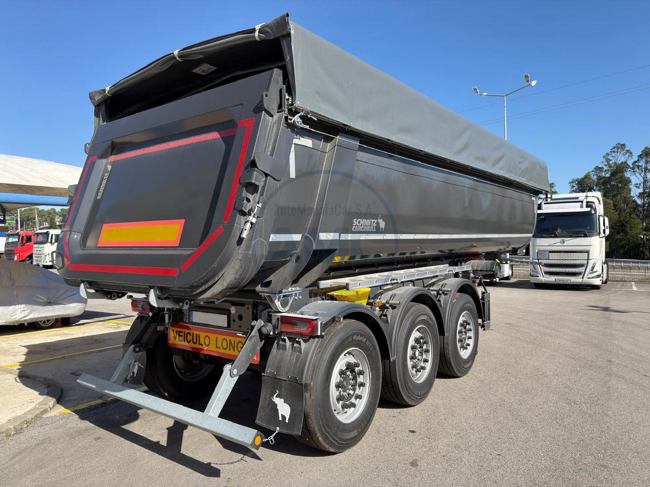 Schmitz Cargobull SKI 24 SL 7.2 Basculante Caixa Cónica 24,6 m³ 3 eixos NOVO