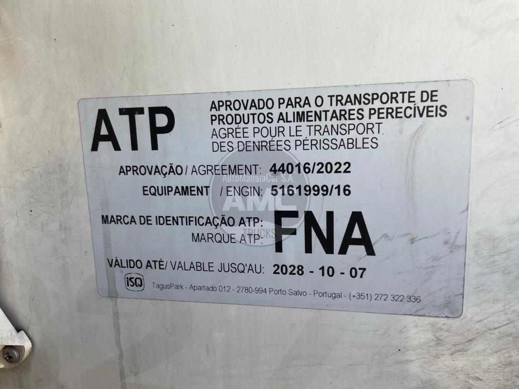 SEMI-REBOQUE SCHMITZ SCB-S3B 3 EIXOS 2016 ATP ATÉ 10/2028