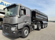 “NOVO” (NEW) – HARDOX 450 CAPACIDADE 25M3 1º E 2º EIXO ELEVÁVEIS