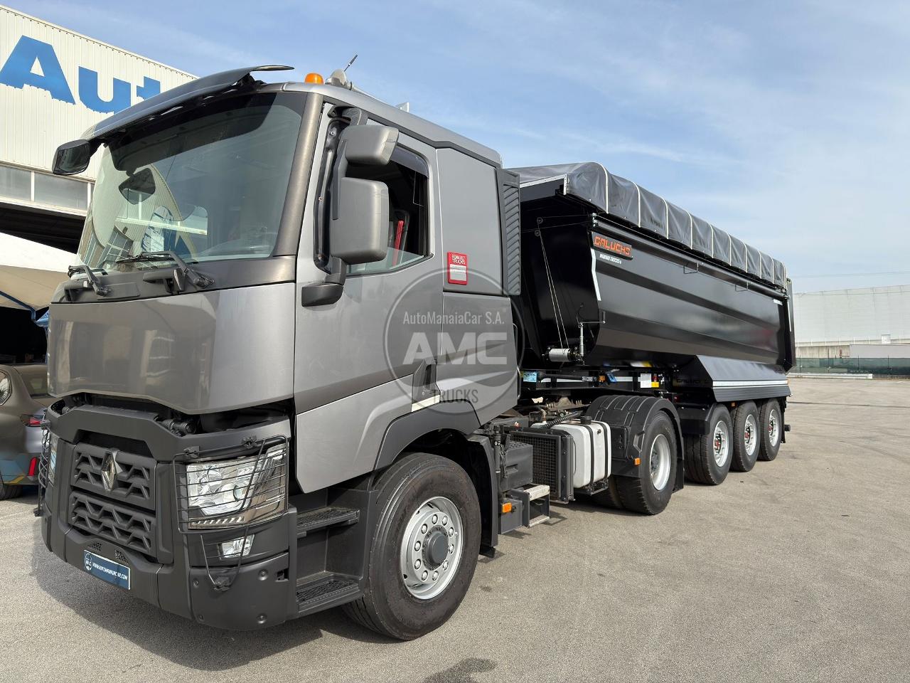 “NOVO” (NEW) – HARDOX 450 CAPACIDADE 25M3 1º E 2º EIXO ELEVÁVEIS