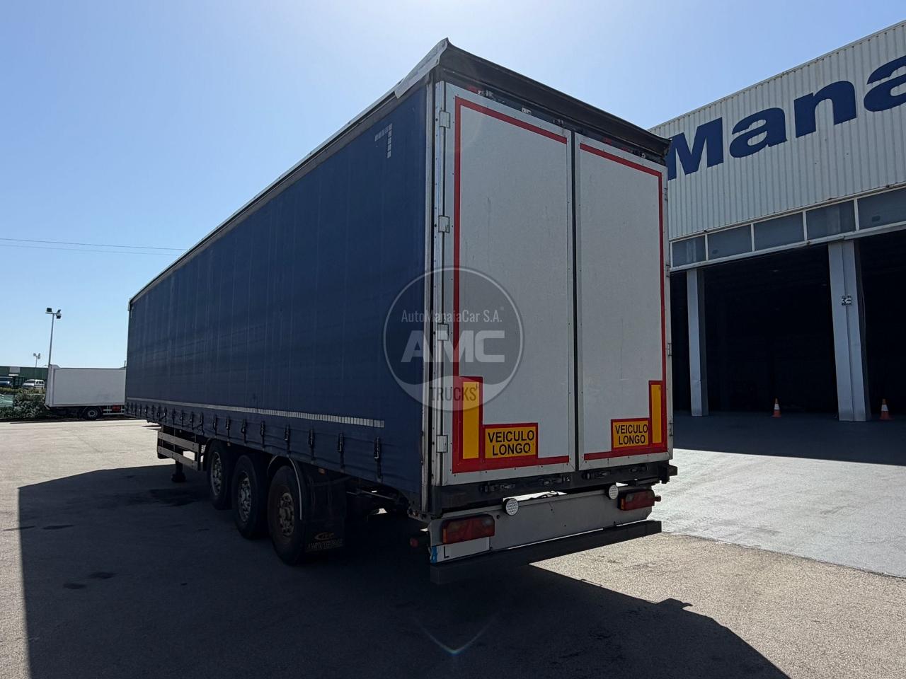 SEMI-REBOQUE INVEPE S380 3R CORTINAS 3EIXOS C/EIXO ELEVAR NACIONAL