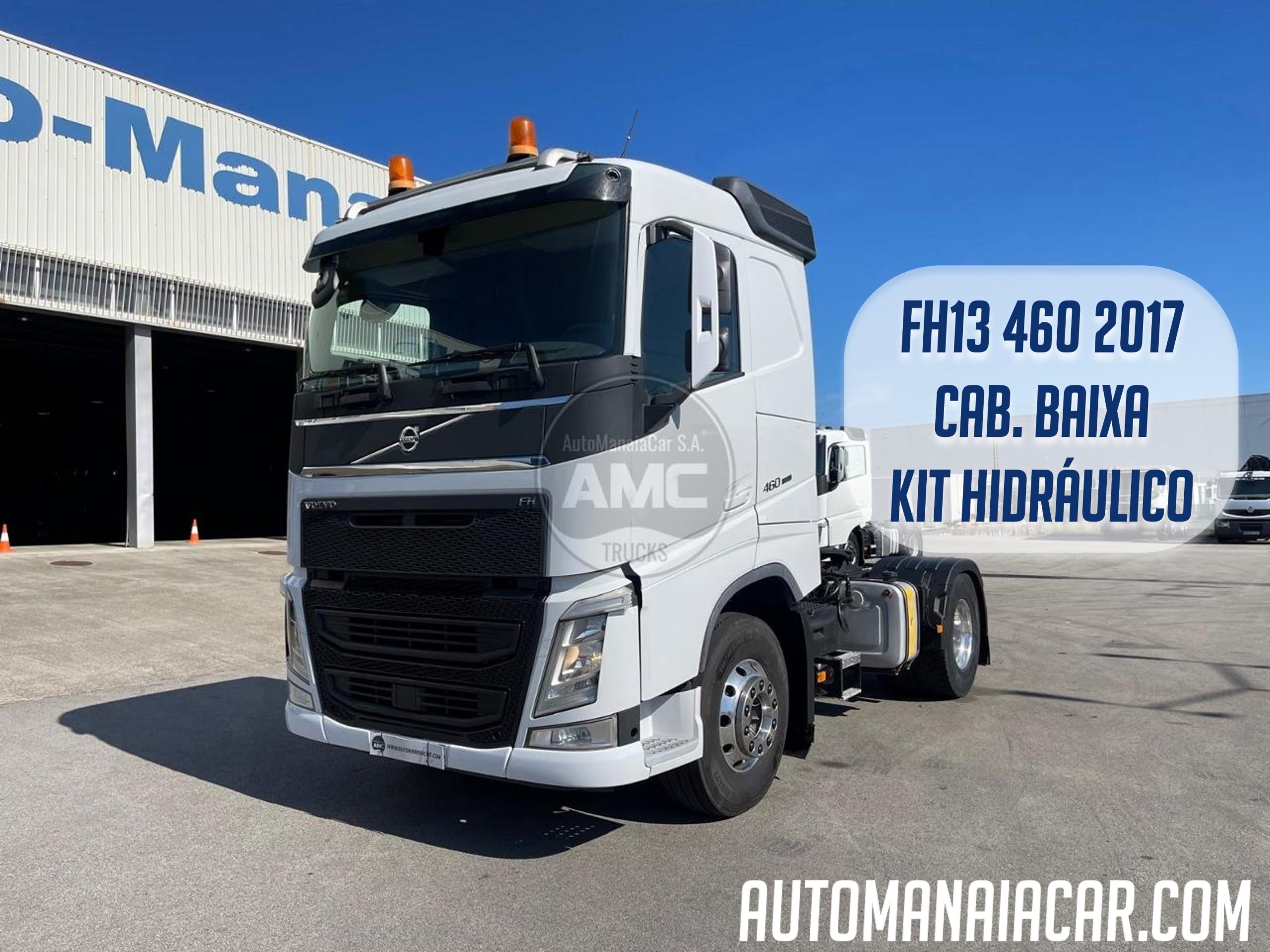 VOLVO FH13 460 EURO6 4X2 CABINE BAIXA KIT HIDRÁULICO 2017
