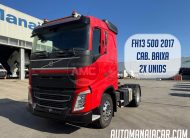 TRATOR VOLVO FH13 500 EURO6 4X2 CAB. BAIXA KIT HIDRÁULICO – 2 UNIDS