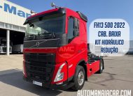 TRATOR VOLVO FH13 500 CAB. BAIXA 06/2022 KIT HIDRÁILICO, RETARDER, REDUÇÃO AOS CUBOS