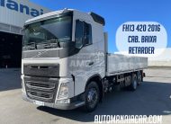 VOLVO FH13 420 EURO6 6X2 07/2016 CAB BAIXA RETARDER 7.30 X 2.50 X 0.80