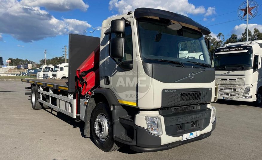 VOLVO FE 280 EURO6 4X2 19TON 2017 ESTRADO 7.5 MTS COM GRUA