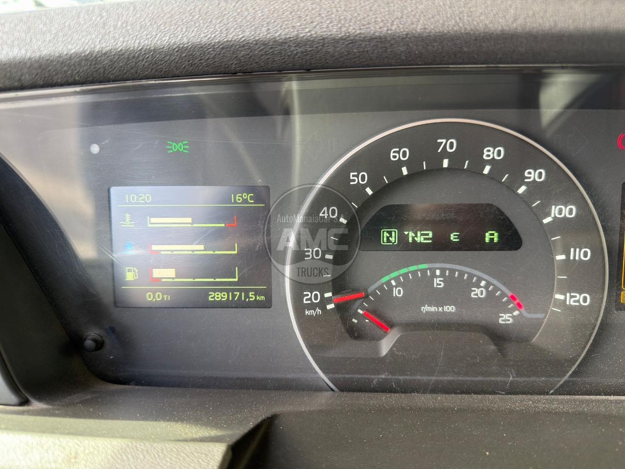 VOLVO FH13 420 EURO6 4X2 2019 289.000KM MULTIBENNE HYVALIFT