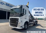 VOLVO FH13 460 GLOBETROTTER EURO6 6X2 2016 AMPLIROLL PALFINGER