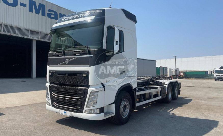 VOLVO FH13 460 GLOBETROTTER EURO6 6X2 2016 AMPLIROLL PALFINGER