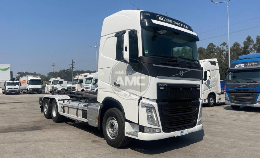 VOLVO FH13 460 GLOBETROTTER EURO6 6X2 2016 AMPLIROLL PALFINGER