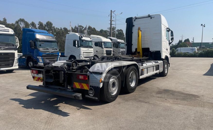 VOLVO FH13 460 GLOBETROTTER EURO6 6X2 2016 AMPLIROLL PALFINGER