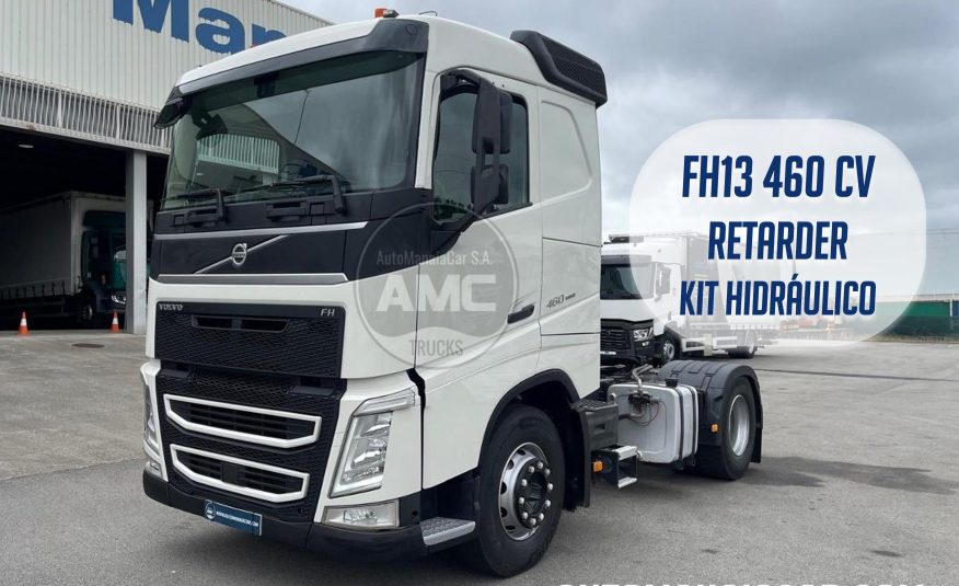 VOLVO FH13 460 EURO6 4X2 2018 CAB BAIXA RETARDER KIT HIDRÁULICO