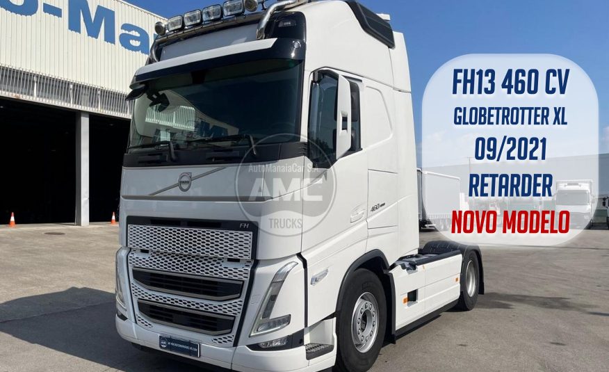 VOLVO FH13 460 GLOBETROTTER XL EURO6 4X2 09/2021 RETARDER NOVO MODELO