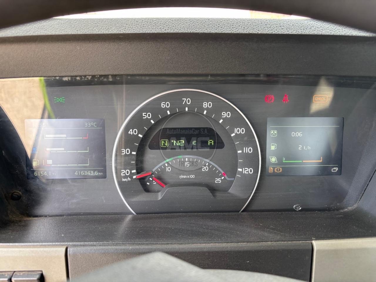 VOLVO FM11 450 MULTIBENNE 4X2 CABINE BAIXA 2016