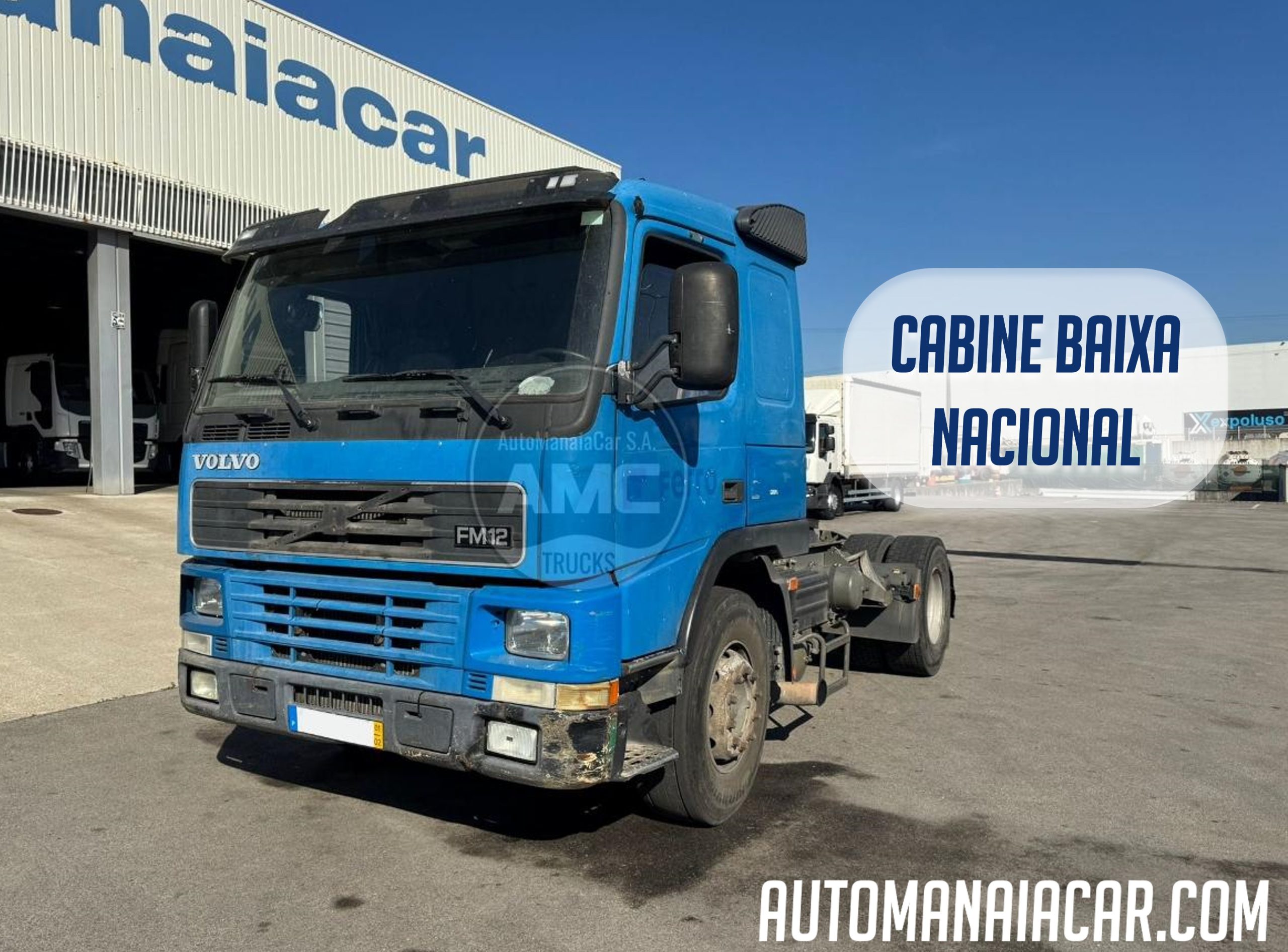 TRATOR VOLVO FM12 340 4X2 2001 CAB. BAIXA NACIONAL