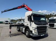 TRATOR VOLVO FM13 460 EURO6 4X2 2015 RETARDER GRUA FASSI A175