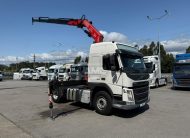TRATOR VOLVO FM13 460 EURO6 4X2 2015 RETARDER GRUA FASSI A175