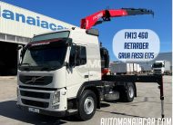 TRATOR VOLVO FM13 460 4X2 RETARDER COM GRUA FASSI