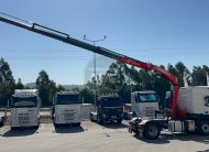 TRATOR VOLVO FM13 460 4X2 RETARDER COM GRUA FASSI