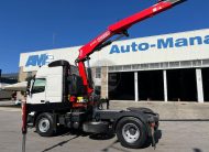 TRATOR VOLVO FM13 460 4X2 RETARDER COM GRUA FASSI