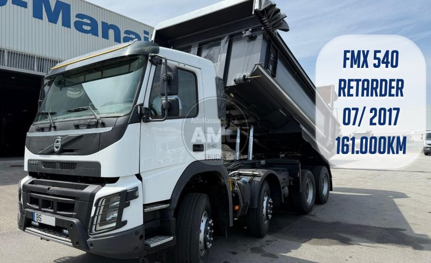 VOLVO FMX13 540 E6 8X4 BASCULANTE 2017 161.000 KM