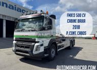 VOLVO FMX13 500 EURO6 6X2 2018 SISTEMA DE CABOS PORTA CONTENTORES CAP: 25 TON