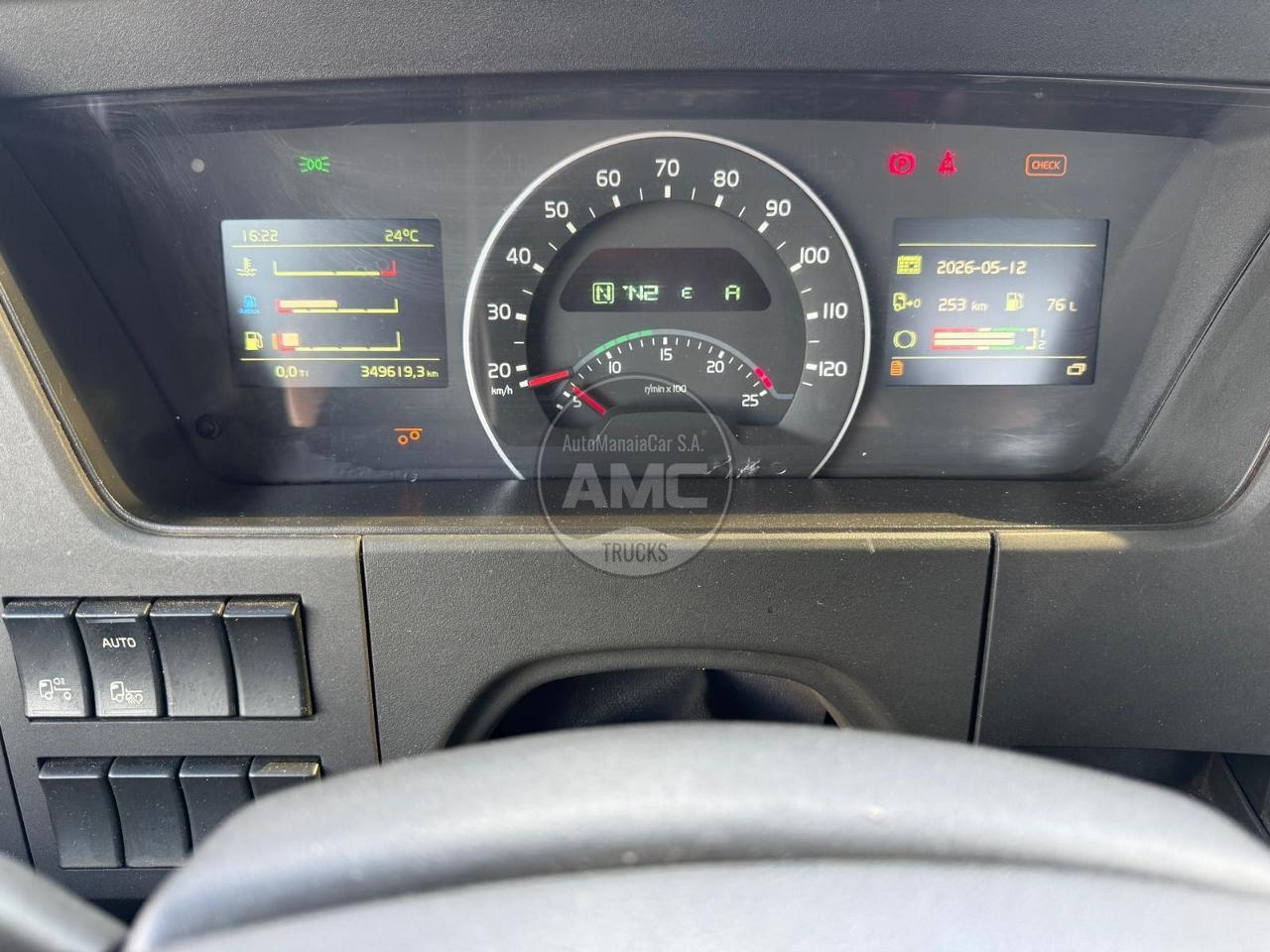 VOLVO FMX13 500 EURO6 6X2 2018 SISTEMA DE CABOS PORTA CONTENTORES CAP: 25 TON