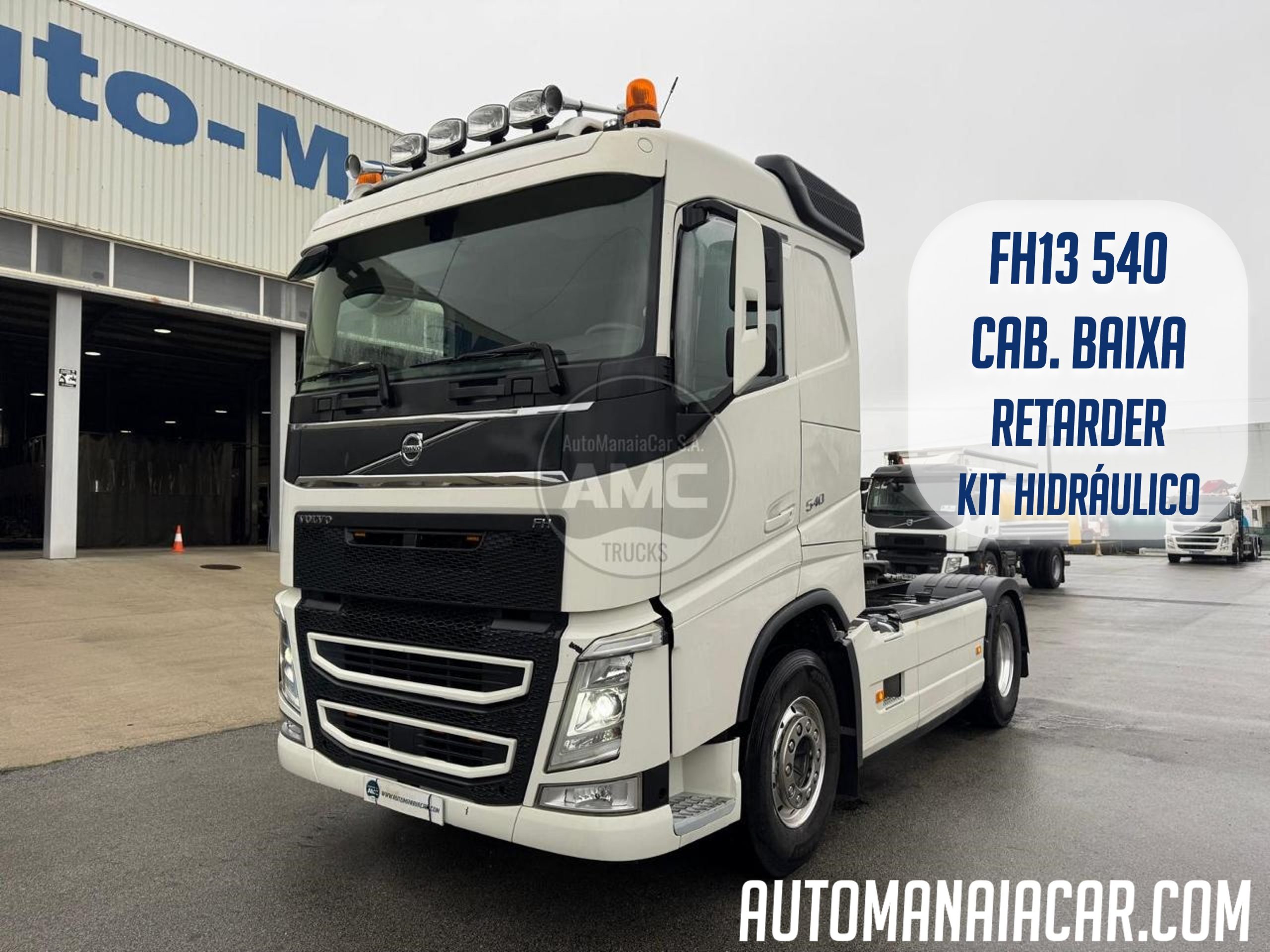 TRATOR VOLVO FH13 540 EURO6 4X2 RETARDER KIT HIDRÁULICO CAB. BAIXA